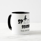 Mug de saison éffrayante - Coupe de café Halloween (Devant gauche)