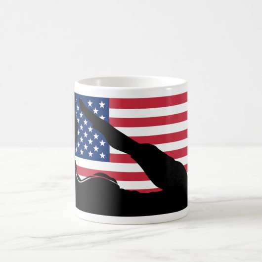 Mug de salut US (Centre)