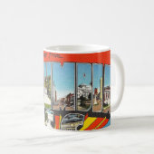 Mug de salutation de Columbia SC (Devant droit)