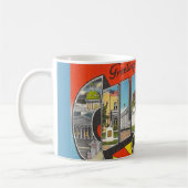 Mug de salutation de Columbia SC (Gauche)