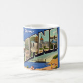 Mug de salutation rétro Indiana (Devant droit)