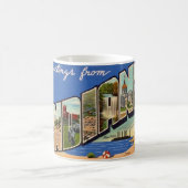 Mug de salutation rétro Indiana (Centre)