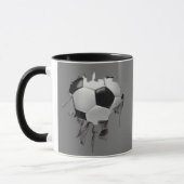 Mug de sanglier de soccer déchirée (Gauche)