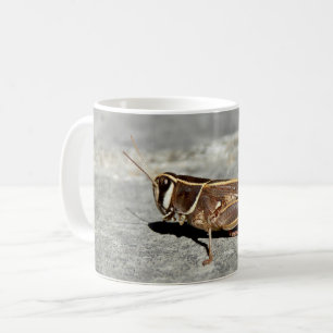 Mug de sauterelles à deux bandes