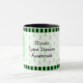 Mug de sensibilisation à la maladie de Lyme dans l (Centre)