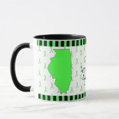 Mug de sensibilisation à la maladie de Lyme dans l (Gauche)