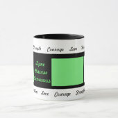 Mug de sensibilisation au ruban de la maladie de L (Centre)