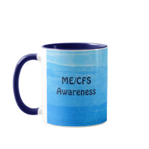 Mug de sensibilisation au syndrome de fatigue chro