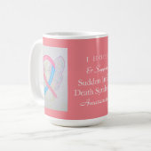 Mug de sensibilisation au syndrome de mort subite  (Devant gauche)