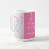 Mug de sensibilisation au syndrome de transfusion (Devant gauche)