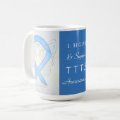 Mug de sensibilisation au syndrome de transfusion (Devant gauche)