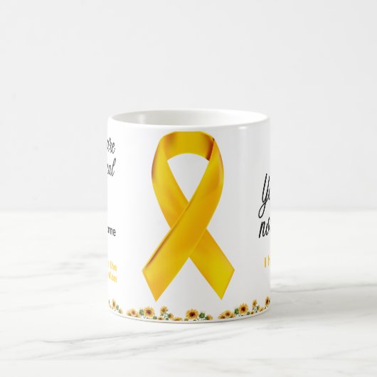 Mug de sensibilisation de septembre jaune - Vous ê (Centre)