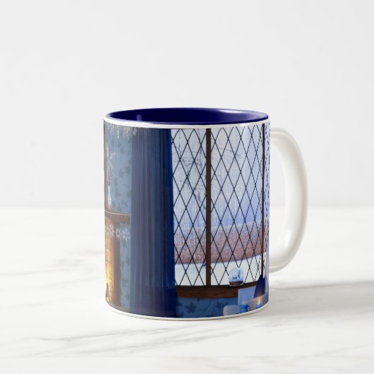 Mug de sérénité hivernale (Devant droit)