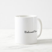 Mug de servante d'accueil personnalisée (Devant droit)