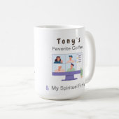 Mug de service heureux personnalisé 2023 (Devant droit)