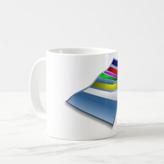 Mug de serviette de plage (Devant gauche)