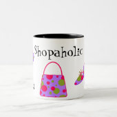 Mug de Shopaholic amusant (Centre)