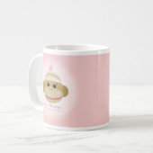 Mug De Singe Silly Par Kelly Schwark Dessins (Devant gauche)