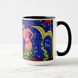 Mug de sirène jumelle