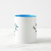 Mug De sirène licorne aujourd'hui demain (Centre)