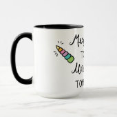 Mug De sirène licorne aujourd'hui demain (Gauche)