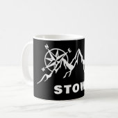 Mug de ski Stowe Vermont (Devant gauche)