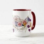 Mug de SOEUR étonnante - Automne Citrouille Figs F (Devant droit)