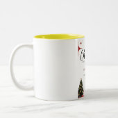 Mug de soirée Even de l'arbre de Noël vert (Gauche)