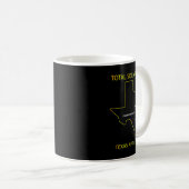 Mug De Solar Eclipse 2024 Interactive Map Texas Eclips (Devant droit)