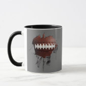 Mug de sonnerie de football déchirée (Gauche)