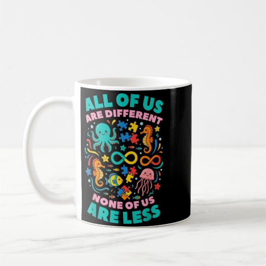 Mug De sont différents aucun moins Au Sensibilisation (Gauche)