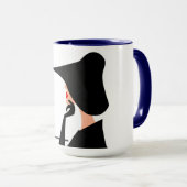Mug de sophistication au café (Devant droit)