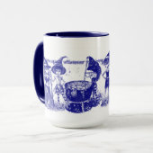 mug de sorcière bleue (Devant gauche)