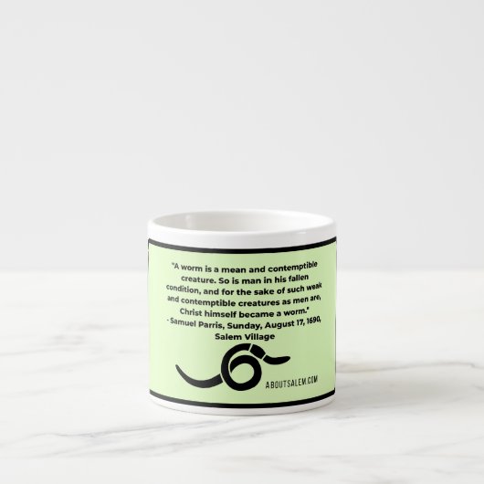 Mug de sorcière du ver Salem (Devant)