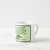 Mug de sorcière du ver Salem (Devant droit)
