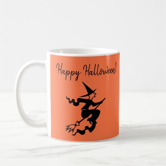 Mug de sorcière noire d'Halloween (Gauche)