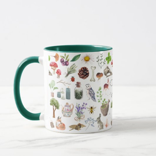 Mug de sorcière verte (Gauche)