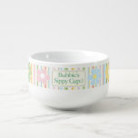 Mug de soupe de porcelaine "Fleurs & Stripes"<br><div class="desc">Porcelain Soup Mug "Fleurs & Stripes"Personnalisez en supprimant et en remplaçant le texte par votre propre message. Choisissez votre style de police, taille et couleur préférés. Bon appétit !!! Merci d'être passé faire du shopping. Très apprécié !!!Modèle: Soup MugRendre le repas plus amusant avec un mug à soupe personnalisé!Servez votre...</div>