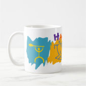 Mug de souvenirs de voyage d'Hawaii (Gauche)