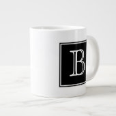 Mug de spécialité Carré noir (Devant droit)