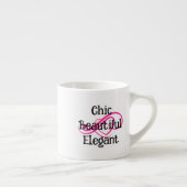 Mug de spécialité chic, beau et élégant (Droite)