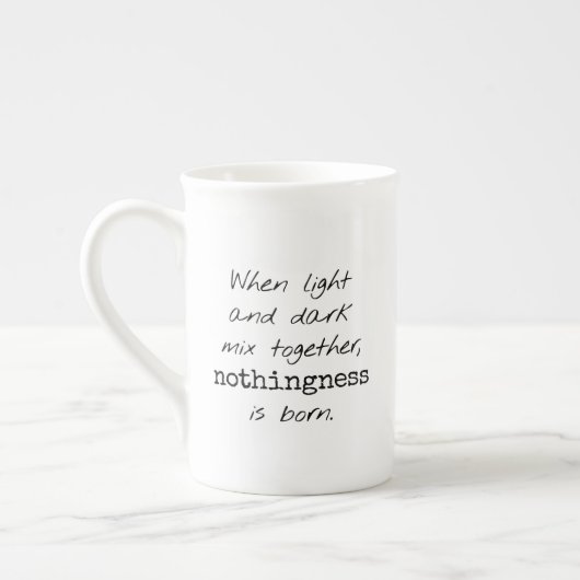 Mug De Spécialité Légère Et Noire (Gauche)