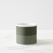 Mug de spécialité sur mesure vert mousse à deux to (Devant)