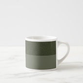 Mug de spécialité sur mesure vert mousse à deux to (Droite)