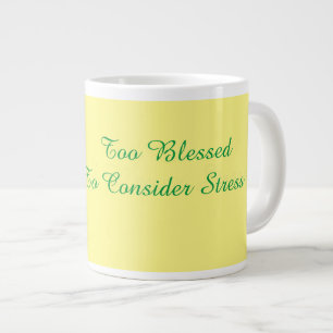 Mug de spécialité trop bienheureuse