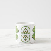 Mug de spécialités Shamrocks celtiques (Devant)