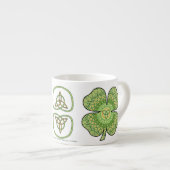 Mug de spécialités Shamrocks celtiques (Devant droit)