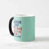 Mug de sport de la fête du travail - États-Unis et (Devant gauche)