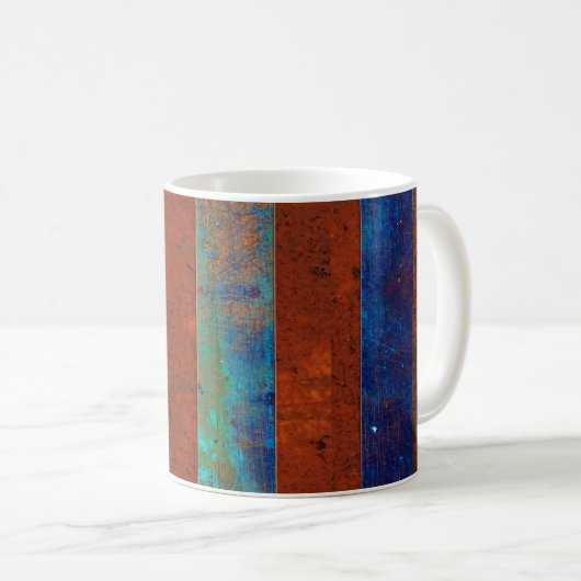 Mug de style métal rouillé (Devant droit)
