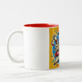Mug de succès certifié | Exam Félicitations Mug (Gauche)